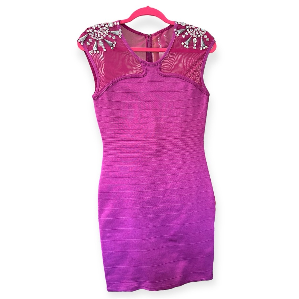 Boutique Fitted Rhinestone Dress